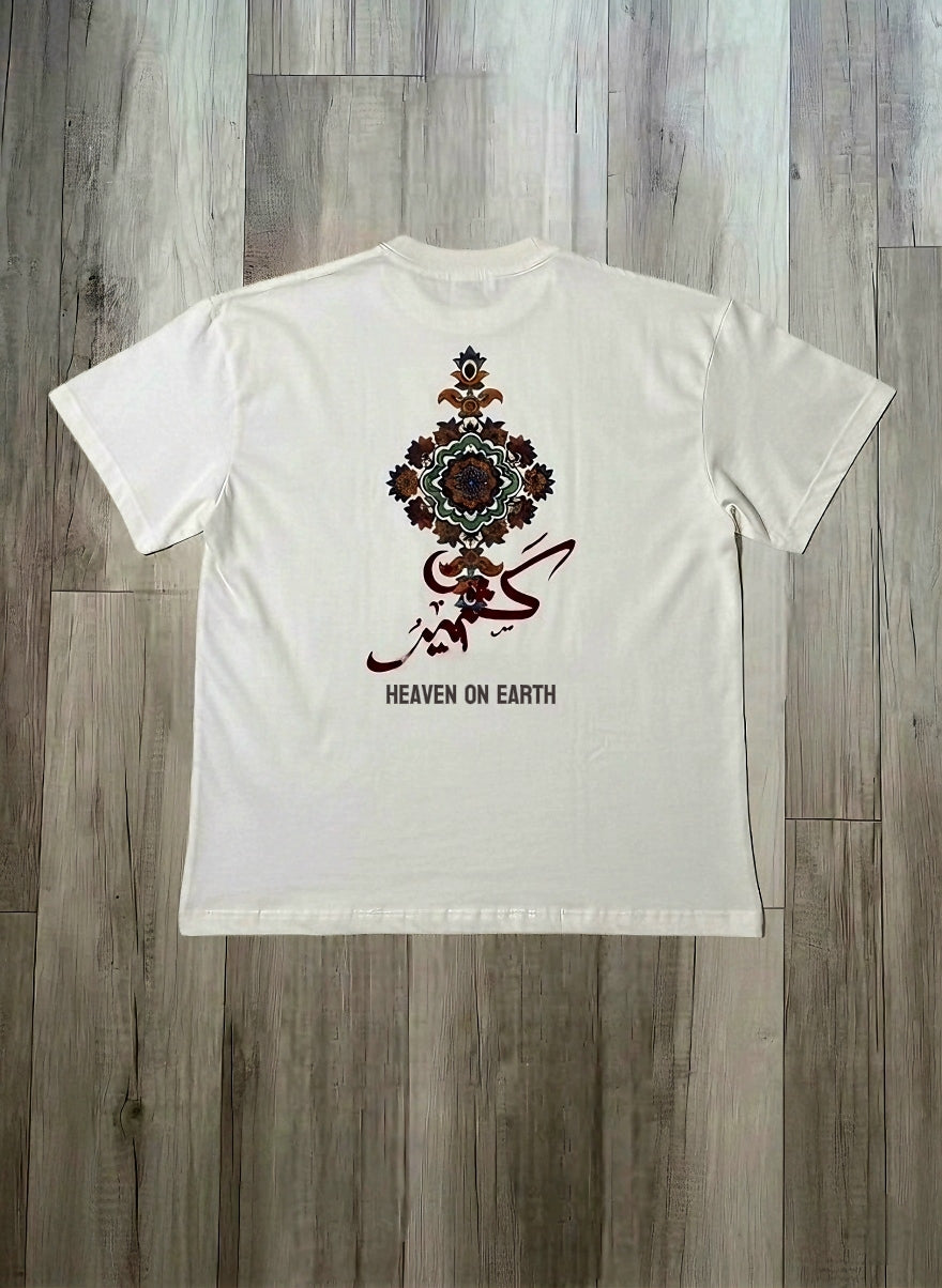 Kashmir Heritage 250 GSM Oversized T-Shirt