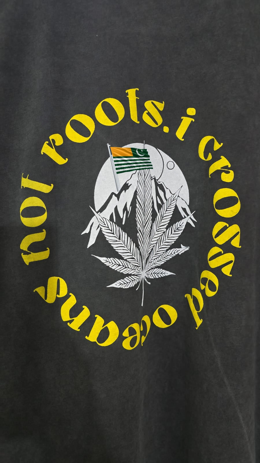Kashmir – Heaven on Earth Oversized Tee